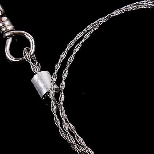 Emergency Survival Gear Steel Wire Saw Camping Hiking Hunting Climbing Gear Top