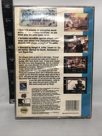 Ground Zero Texas (SEGA CD Game) Authentic, Case, Manual, Disc 2 only - Untested