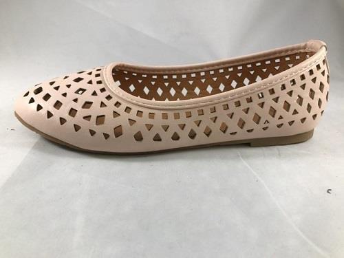 I LOVE YO KIDS Ania Kids Flats Light Pink Slip On Cut Out Flats Dress Shoes Girl