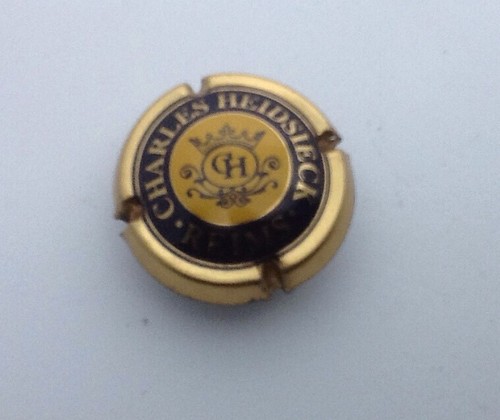 CHARLES-HEIDSIECK N° 61 CENTRE JAUNE CAPSULE DE CHAMPAGNE