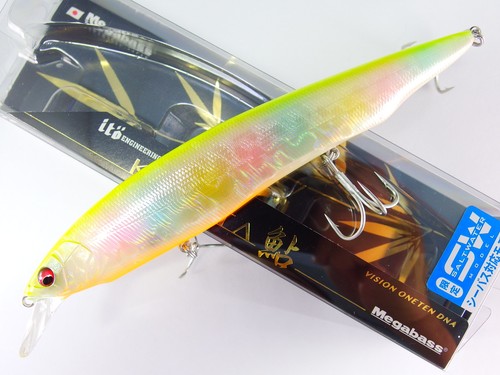 SHELL SKIN CHART BACK RAINBOW KANATA AYU SW 160mm 32g ONETEN DNA! Megabass