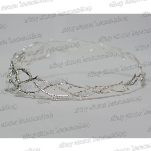 Movie The Hobbit Elven King Thranduil Crown Circlet Elven Elf Wedding Headwear