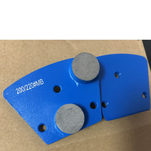 9PCS Diamond Floor Grinder Grinding Pad Disc Metal Bond Concrete Terrazzo M6