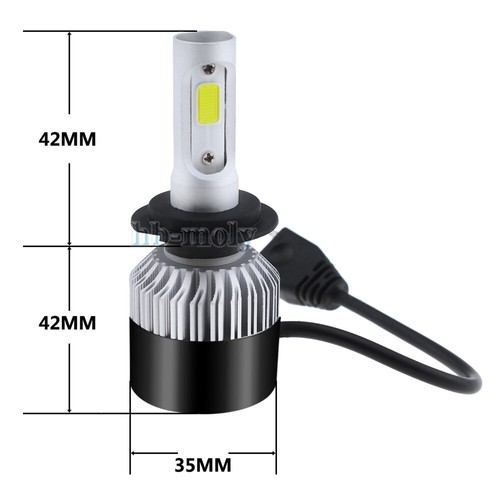 2Pcs For BMW H7 501 320w White Xenon LED High//low//sidelight Beam Headlight Bulbs