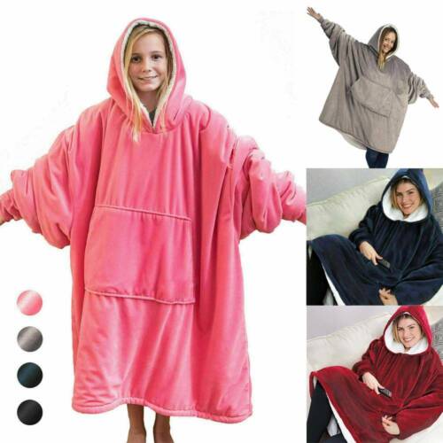 Ultra Plush Blanket Hoodie Sweatshirt Hoodie Oversize Cozy Fleece Blanket~