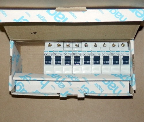 230-400 V 16 A HAGER INTERRUPTOR MAGNETOTERMICO 1 P