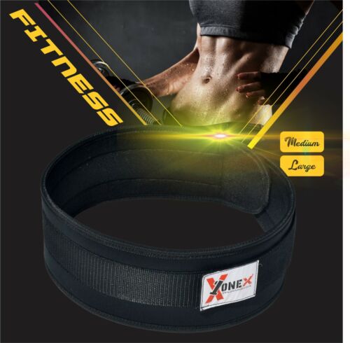 Gym Neoprene Back Support Belt Weighted Strength Fitness Weight lifting Belts