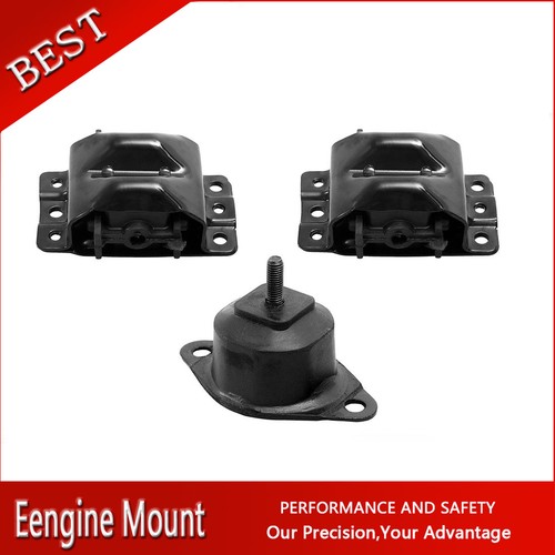 Westar-Auto Trans /& Engine Motor Mount Set 3X For 87-1991 R3500 V8 7.4L 454cid