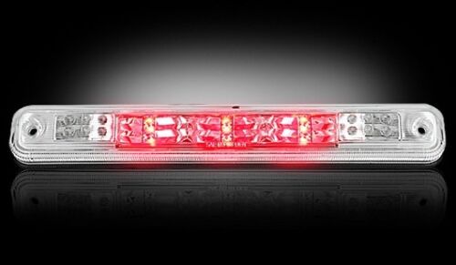 RECON CLEAR LED THIRD 3RD BRAKE LIGHT LENS FOR 94-98 CHEVY K1500 K2500 K3500