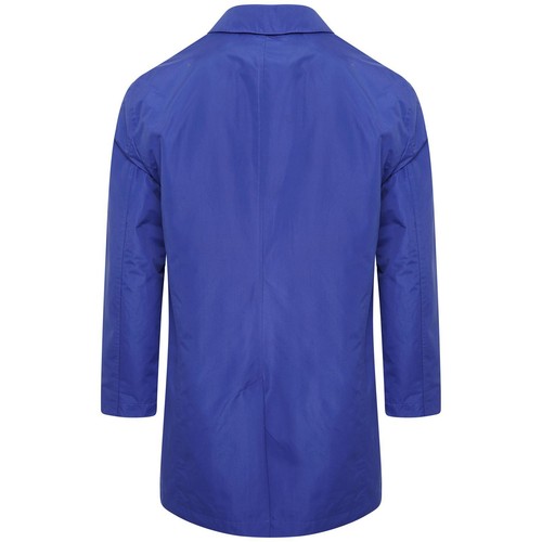 Harry Brown Singolo Petto Trench in cobalto
