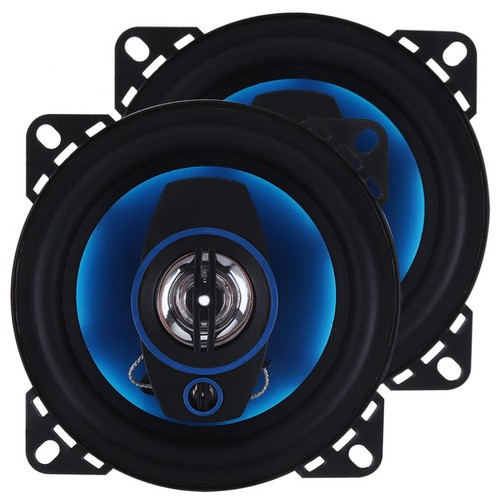 2Pcs 4/" 100W 3 Way Car Loud Speaker Coaxial Horn Stereo Audio Music Loudspeaker
