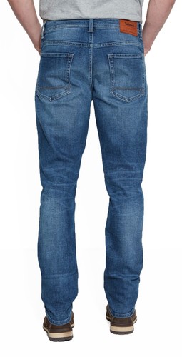 Timberland New Mens Squam Lake Stretch Denim Jeans Trousers Pants Mid Indigo