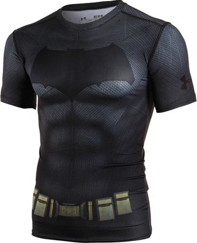 NWT Under Armour Alter Ego Batman Compression Shirt Mens Gray Black S M L XL XXL