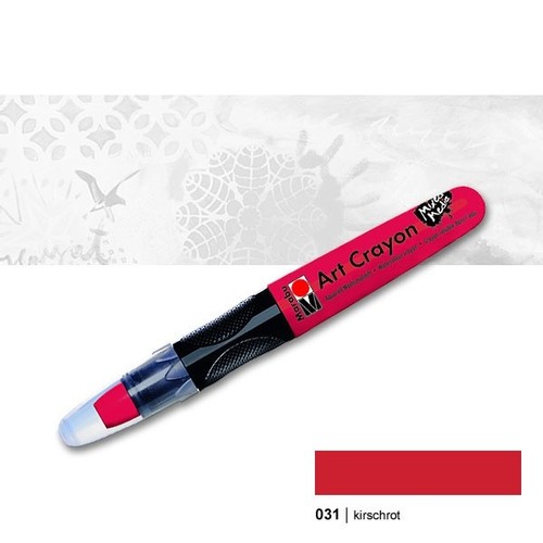 kirschrot Marabu 14003031 Marabu Aquarell-Wachsmalstift Art Crayon