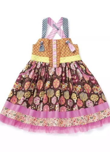 NWT Matilda Jane Size 6 Spinning with Joy Knot Dress Make Believe NEW IN PACKAGE