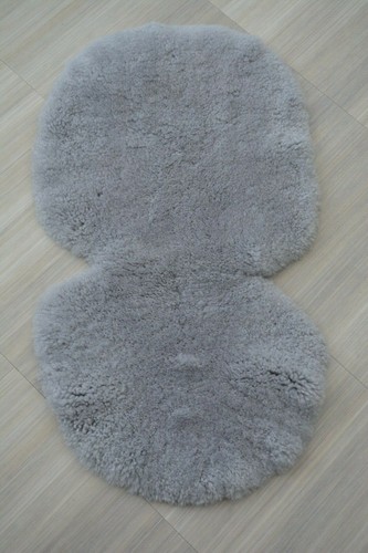 Mamas and Papas gris universel peau de mouton laine Landau Poussette Liner