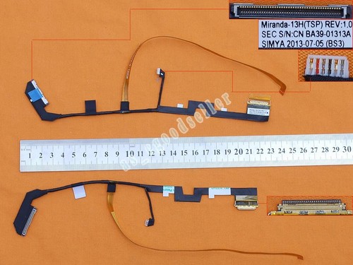 New LCD LED Screen Video Cable for SAMSUNG NP740u3e np730u3e BA39-01313A