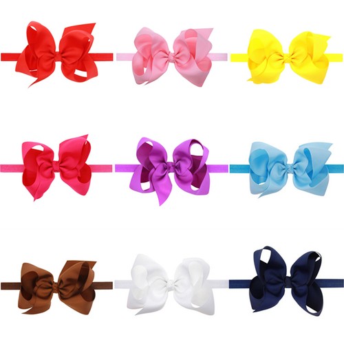 Baby Toddler Flower Girl Bow Hairband Soft Headband Hair Kids Headdress Knot HOT