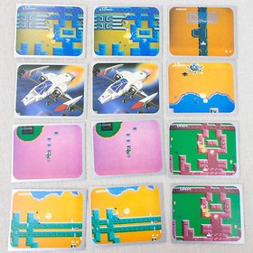 Retro! Famicom Mini Card Set Argus & The Legend of Kage JAPAN NES NINTENDO