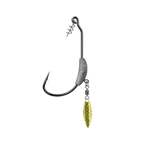 head With Metal Sequins Add Lead Weight Baits Soft Crank Worm Best Fishing R1X2