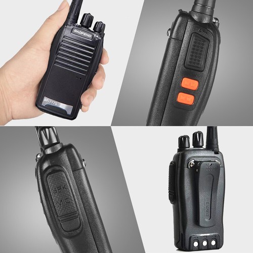 2X Baofeng BF-777S Rechargeable Two Way Radio UHF 400-470MHz Walkie Talkie
