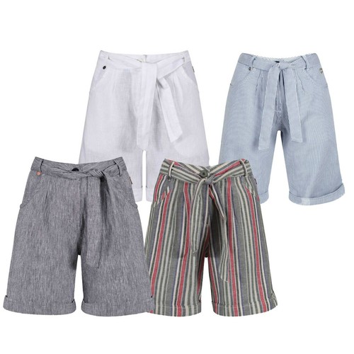 Womens Ladies Cotton Short Outdoor Summer Beach Camping Garden Work Samarah
