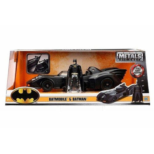 JADA DC Comics 1989 Batman Batmobile 1:24 scale