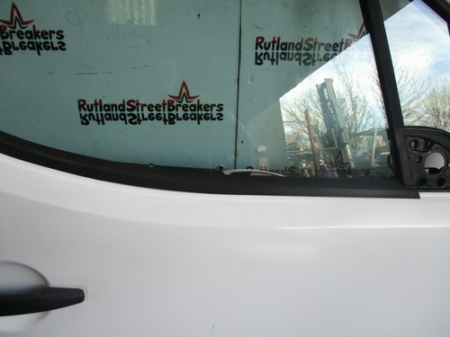 CITROEN BERLINGO DRIVER SIDE FRONT DOOR WHITE 2008 TO 2017 PEUGEOT PARTNER