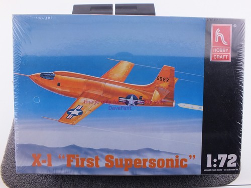 Hobby Craft X-1 First Supersonic 1:72 Model Kit New Sealed in Box