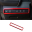 For Toyota Camry 2018 2019 Red quality ABS Car Headlight Switch Frame Cover Trim