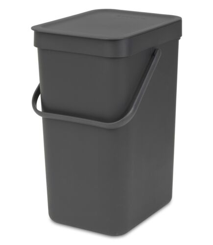 brabantia Abfalleimer 12L Sort /& Go Einbau Mülleimer Wandmontage Müllsammler