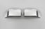 ABS Chrome Car Side Rearview Mirror trim Cover for Ford F-150 2015-2018 2pcs