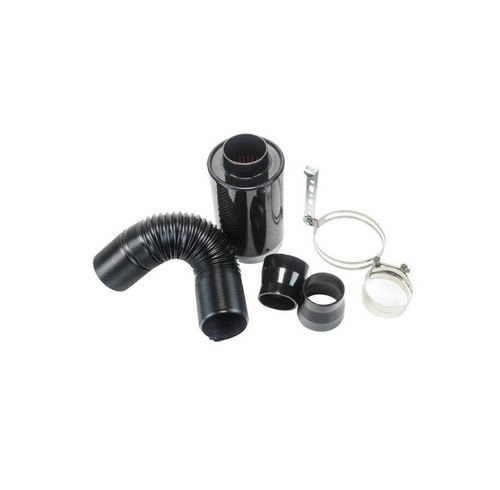 Car Truck 3/" Engine Filter Box Carbon Fiber Induction Ram Cold Air Intake System