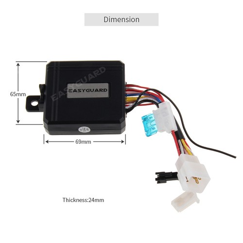 2 way motorcycle alarm tilt sensor shock sensor LCD pager display remote start