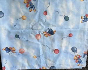 OOP-DAISY-KINGDOM-COTTON-FABRIC-Allover-Clouds-w-Characters-46-47-Sewing