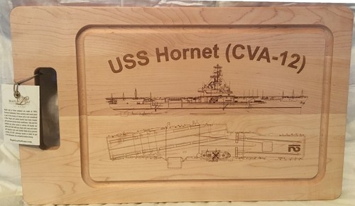 USS Hornet CV-12 CVA-12 CVA-12 Cutting board