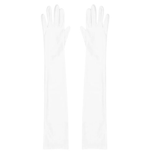 Gatsby 1920s Long Evening Opera Gloves Fancy Dress Flapper Costume Accessory