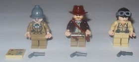 Lego: Indiana Jones Motorcycle Chase #7620 Complete set + Instructions....no box