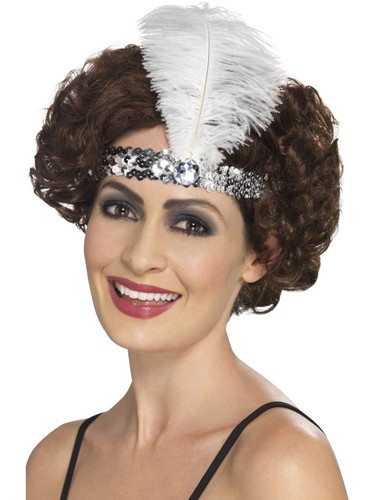 Flapper Headband Charleston Great Gatsby Fancy Dress Accessory 1920s