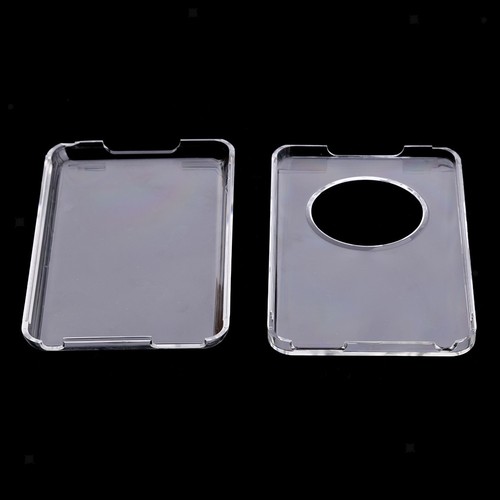 2Pieces Transparent Hard Case for iPod Classic 80GB//120GB//160GB Plastic