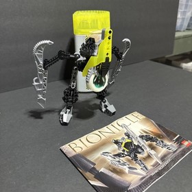 LEGO BIONICLE: Rorzakh 8618 Complete Set with Disk & manual, open box