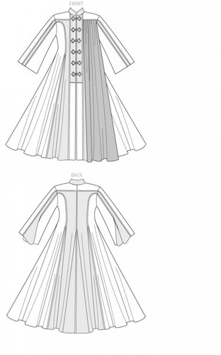 GRATIS UK P /& P-McCalls Cosplay Da Uomo Sewing Pattern 2087 VICTOR Cappotto Misura.