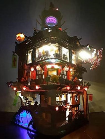 Shining Blocks LED Lighting Kit for Lego 70620 Ninjago City