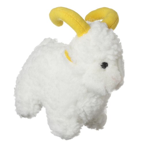 Multipet Look Who/'s Talking Plush Filled Sheep 6-In Dog Toy