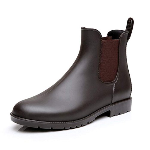Women Ladies Ankle Rain Winter Snow Waterproof Chelsea Wellington Boots Wellies