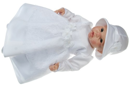 nuevo festivo Muy bonito taufkleid firmemente vestido vestido Baby vestido bautizo boda