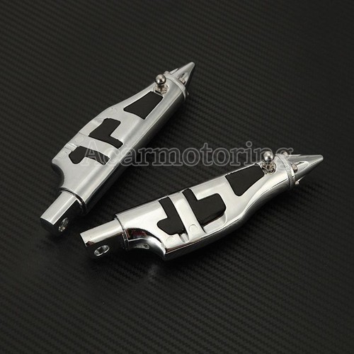 1-1//4/" P-Clamp Crash Bar Highway Foot Pegs for Harley Dyna Sportster XL 883 1200