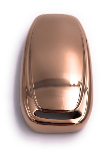 Auto Schlüssel Cover Hülle Soft Silikon Case Für div Audi Fahrzeuge Golden