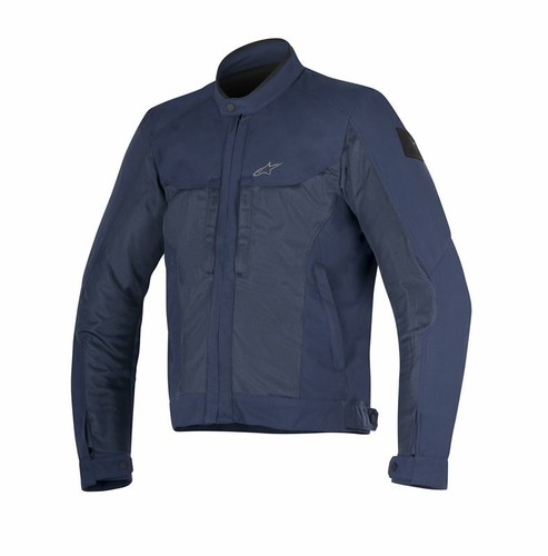 GIUBBOTTO MOTO ALPINESTARS LUC AIR JACKET BLU ESTIVO PROTEZIONE CE