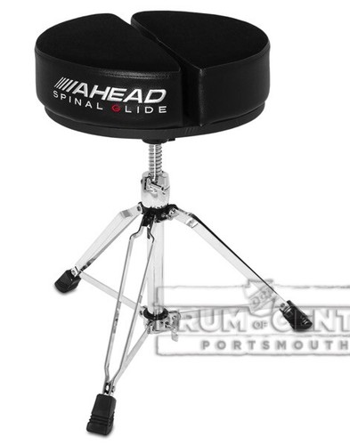 Ahead Spinal-G Drum Throne Round Black SPG-ARTB